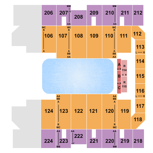 Macon Centreplex Disney On Ice Seating Chart
